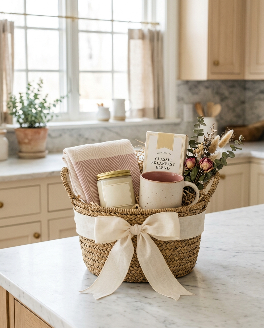 A Warm Welcome — gift basket by Susan's Gift Baskets